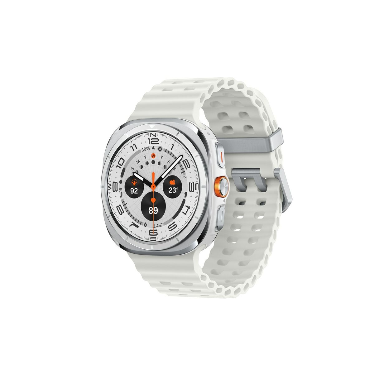 smartwatch samsung sm l705fzwaeue alb 1.5" Ø 47 mm