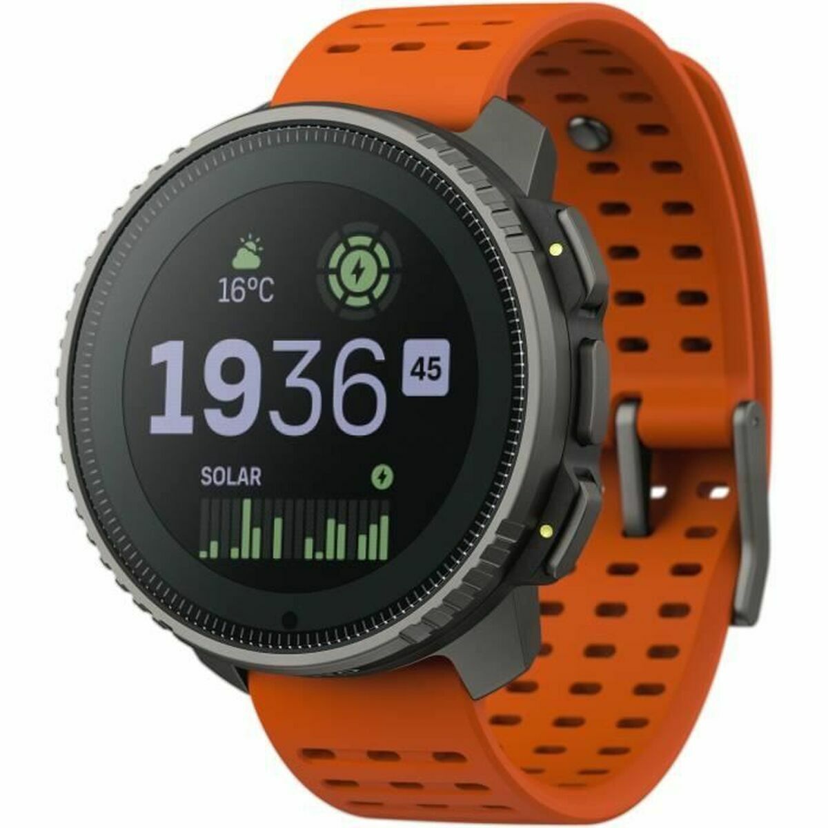smartwatch suunto ss050861000 negru portocaliu 1,4" 49 mm
